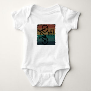 Mountainbike-Abenteuer Baby Strampler