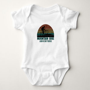 Mountainbike-Abenteuer Baby Strampler