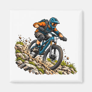 Mountainbike-Abenteuer für MTB-Fahrer Magnet