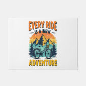 Mountainbike-Abenteuer Fußmatte (Vorderseite)