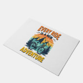 Mountainbike-Abenteuer Fußmatte (Schrägansicht)