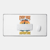 Mountainbike-Abenteuer Schreibtischunterlage (Tastatur & Maus)