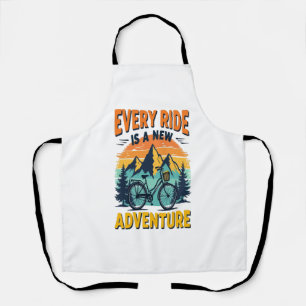Mountainbike-Abenteuer Schürze