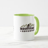 Mountainbike-Abenteuer Tasse (VorderseiteRechts)