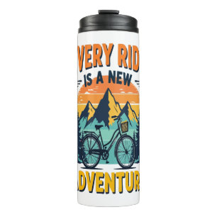 Mountainbike-Abenteuer Thermosbecher