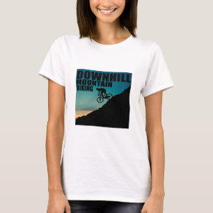 Mountainbike-Abfahrt T-Shirt