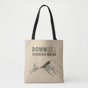 Mountainbike-Abfahrt Tasche