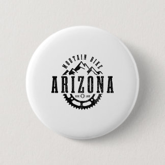 Mountainbike Arizona Mtb Downhill Biking Vintage Button