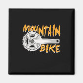 Mountainbike Art Magnet (Vorne)