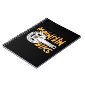 Mountainbike Art Notizblock (Linke Seite)