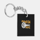 Mountainbike Art Schlüsselanhänger (Vorderseite links)