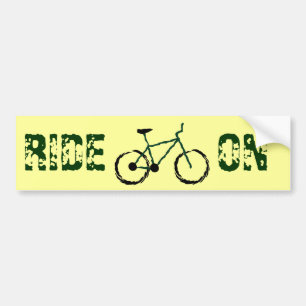 Mountainbike Autoaufkleber