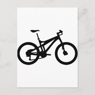 Mountainbike Bicylce Push Bike Postkarte