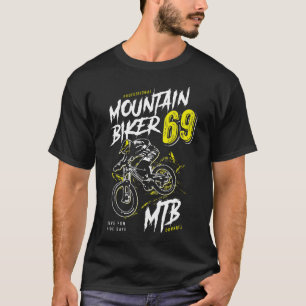 Mountainbike - Bike Downhill 69 - MTB Fahrrad T-Shirt