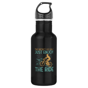 Mountainbike Biker Edelstahlflasche