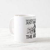 Mountainbike Biker Kaffeetasse (Vorderseite Links)
