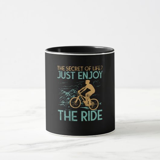 Mountainbike Biker Tasse (Zentrum)