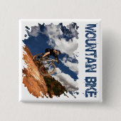 Mountainbike Button (Vorderseite)