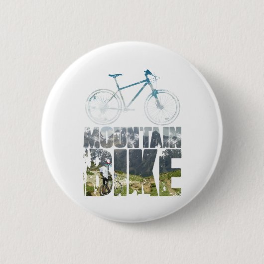 Mountainbike Button (Vorderseite)