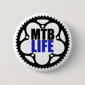 Mountainbike Button (Vorderseite)
