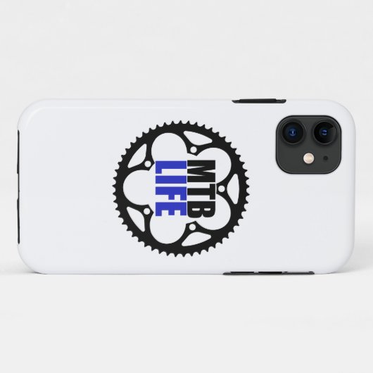 Mountainbike Case-Mate iPhone Hülle (Rückseite (Horizontal))