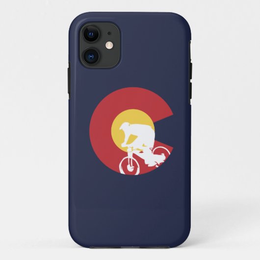 Mountainbike Colorado Case-Mate iPhone Hülle (Rückseite)