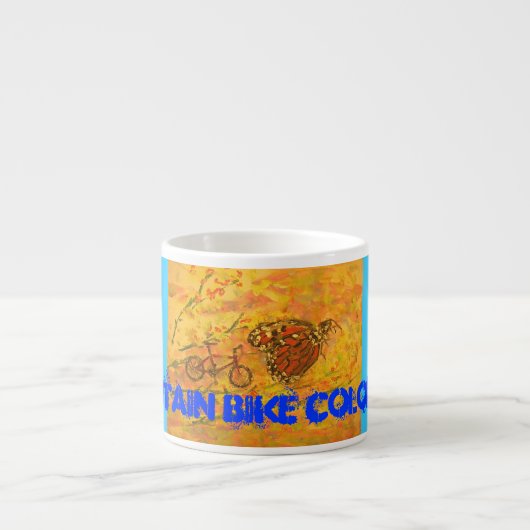 Mountainbike Colorado Espressotasse (Vorderseite)