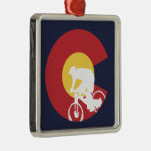 Mountainbike Colorado Ornament Aus Metall (Rechts)