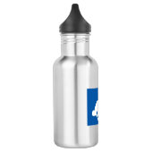 Mountainbike Crash Alles Sterne Edelstahlflasche (Links)