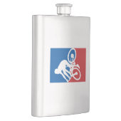 Mountainbike Crash Alles Sterne Flachmann (Rechts)