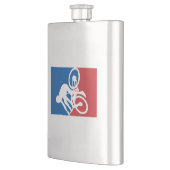 Mountainbike Crash Alles Sterne Flachmann (Links)