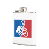 Mountainbike Crash Alles Sterne Flachmann (Links)