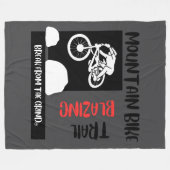 Mountainbike-Decke Fleecedecke (Vorderseite (Horizontal))