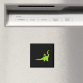 Mountainbike Dinosaur MTB Biker Radfahrer  Magnet (In Situ (Geschirrspüler))