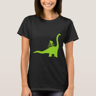 Mountainbike Dinosaur MTB Biker Radfahrer  T-Shirt
