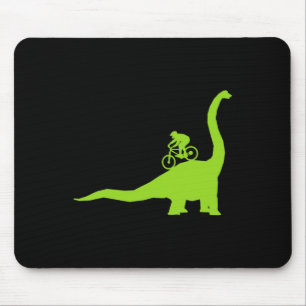 Mountainbike-Dinosaurier-MTB-Radfahrer Cyclist  Mousepad