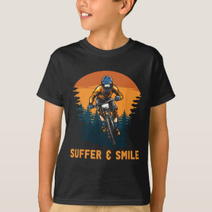 Mountainbike-Downhill-Fahrer - Fahrrad Mountainbik T-Shirt