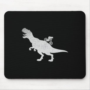 Mountainbike Downhill Fahrrad Cyclist T-Rex Radfah Mousepad