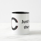 Mountainbike, Downhill, Fahrrad Tasse (Zentrum)