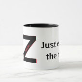 Mountainbike, Downhill, Fahrrad Tasse (Zentrum)