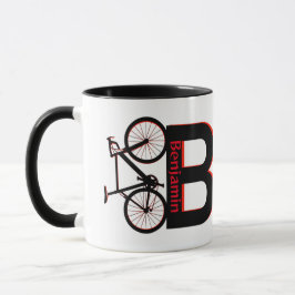 Mountainbike, Downhill, Fahrrad Tasse