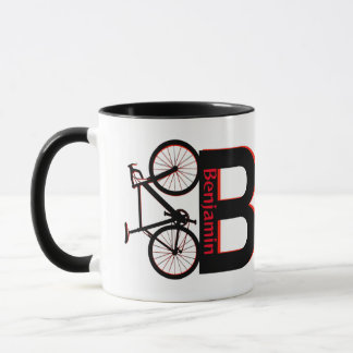 Mountainbike, Downhill, Fahrrad Tasse
