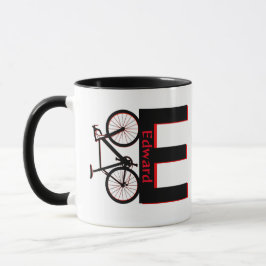 Mountainbike, Downhill, Fahrrad Tasse