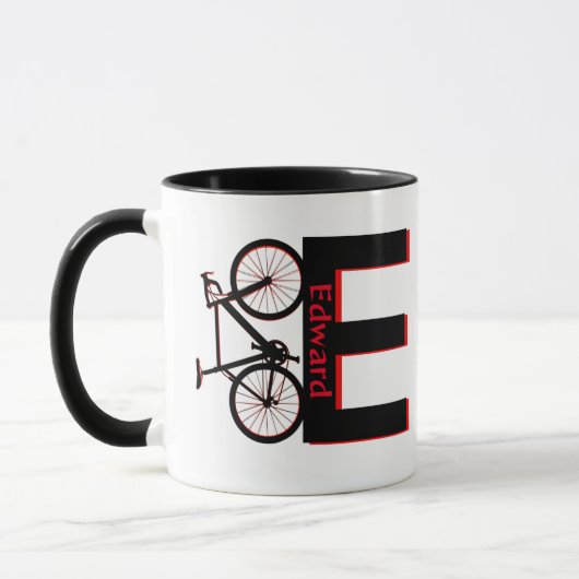 Mountainbike, Downhill, Fahrrad Tasse (Links)