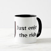 Mountainbike, Downhill, Fahrrad Tasse (VorderseiteRechts)