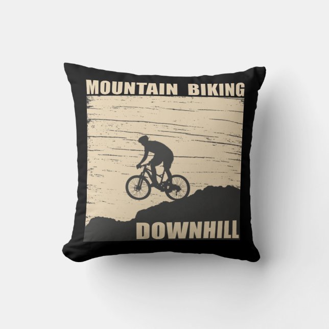 Mountainbike Downhill Kissen (Vorderseite)