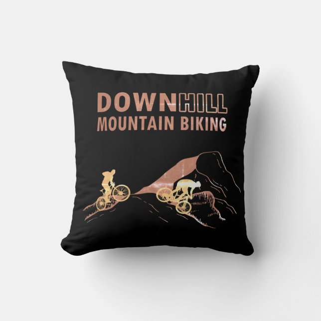Mountainbike Downhill Kissen (Vorderseite)