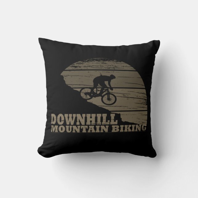 Mountainbike Downhill Kissen (Vorderseite)