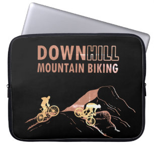 Mountainbike Downhill Laptopschutzhülle