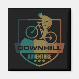 Mountainbike Downhill Magnet